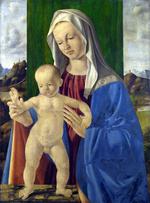 欧洲12-19世纪油画一_BASAITI, Marco - The Virgin and Child